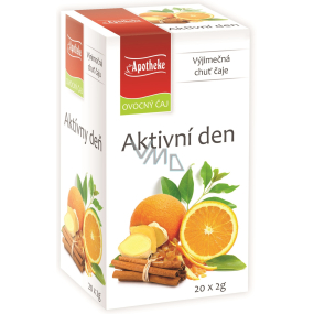 Apotheke Natur Aktívny deň ovocný čaj 20 x 2 g