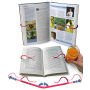If Gimble Traveler Bookholder Držiak na knihu Cestovné biely polohovateľný