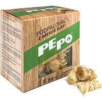 PE-PO podpalovač z drevnej vlny 32 podpaľov