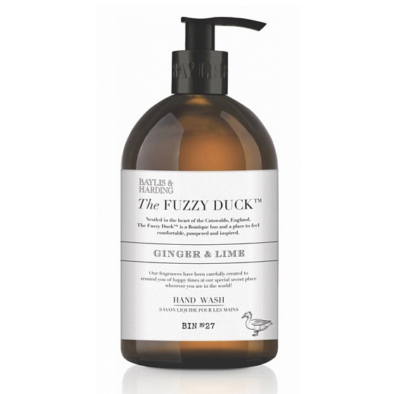 Baylis & Harding Men Zázvor a Limetka tekuté mydlo na ruky dávkovač 500 ml
