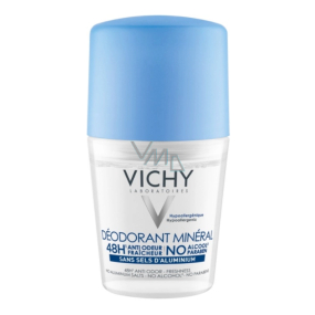 Vichy Mineral 48h deodorant antiperspirant roll-on bez alkoholu pre unisex 50 ml