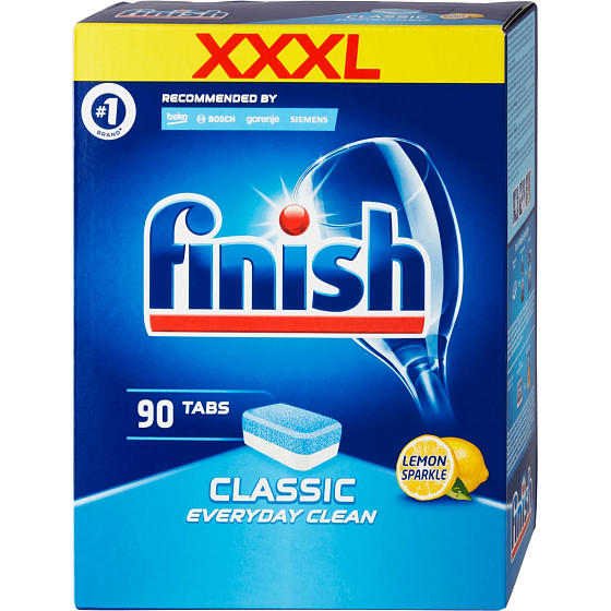 Finish Classic Lemon tablety do umývačky riadu 90 kusov
