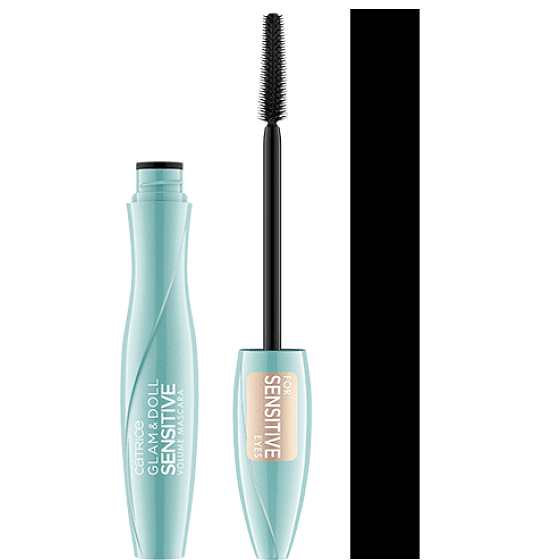 Catrice Glam & Doll Sensitive Volume objemová riasenka pre citlivé oči 010 Ultra Black 9 ml