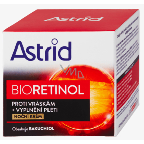 Astrid Bioretinol Nočný krém proti vráskam 50 ml