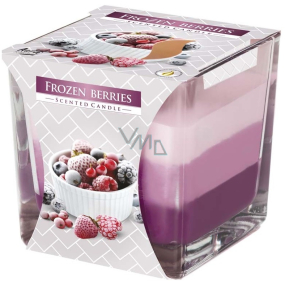 Bispol Frozen Berries - Trojfarebná vonná sviečka Frozen Berries, čas horenia 32 hodín 170 g