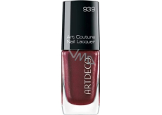 Artdeco Art Couture lak na nechty 939 Burgundy Glamour 10 ml