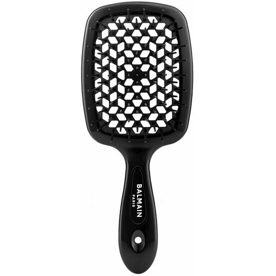 Balmain Black Detangling Brush luxusná kefa na vlasy so super mäkkými a pružnými štetinami