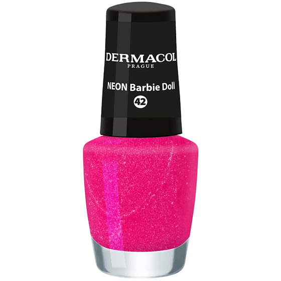 Dermacol Neonový lak na nechty Neonový lak na nechty 42 Barbie Doll 5 ml