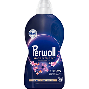 Perwoll prací gél Renew Dark Bloom, 40 dávok, 2 l