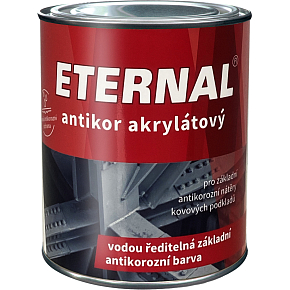 Eternal Antikor základná farba na kov antikorózna, šedá, 700 g
