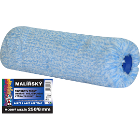 BARVY A LAKY HOSTIVAŘ Uni Modrý melír univerzální valček na maľovanie pre držák 8 mm, 250 mm