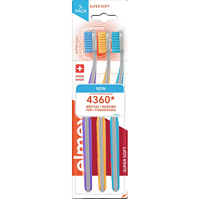 Elmex Supersoft 3-pack zubná kefka