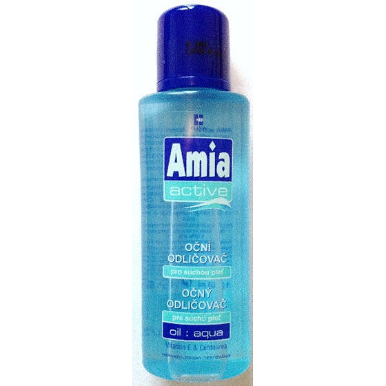 Amia Active dvojfázový odličovač očí pre suchú pleť 125 ml