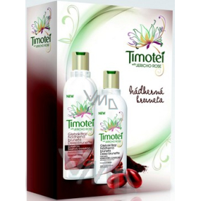 Timotei Nádherná bruneta šampón 250 ml + kondicionér 200 ml, kozmetická sada
