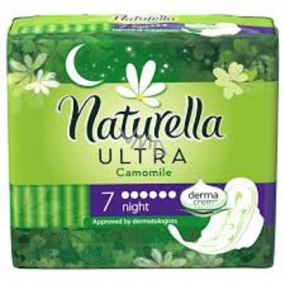 Naturella Ultra Camomile Night hygienické vložky 7 kusov