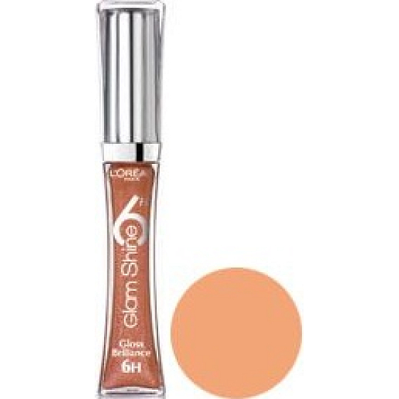 Loreal Paris Glam Shine 6H Volumizer lesk na pery 402 Addictive Ambre 6 ml