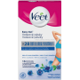 Veet Easy-Gel voskové pásiky pre citlivú pokožku - bikiny a podpazušie 16 kusov + Perfect Finish obrúsky pre záverečnú starostlivosť 3 kusy