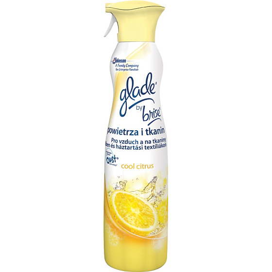 Glade Svieža citrus sviežosť osviežovač vzduchu aj tkanín 275 ml sprej