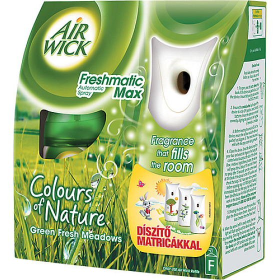 Air Wick Fresh Matic Max Zelené svieža lúky automatický sprej 250 ml
