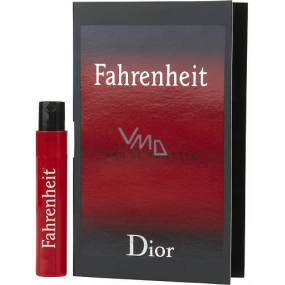 Christian Dior Fahrenheit toaletná voda 1 ml s rozprašovačom, vialka
