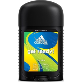 Adidas Get Ready! for Him antiperspirant dezodorant stick 51 g