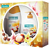 Palmolive Naturals Vanilková starostlivosti tekuté mydlo Vanilla & Macadamia Oil 300 ml + sprchový gél 250 ml, kozmetická sada