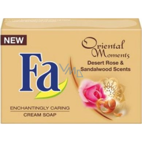 Fa Oriental Moments Desert Rose & Sandalwood Scents toaletné mydlo 100 g