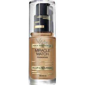 Max Factor Miracle Match Foundation make-up 80 Bronze 30 ml