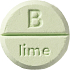Bomb Cosmetics Limetka Aromaterapia tableta do sprchy 1 kus