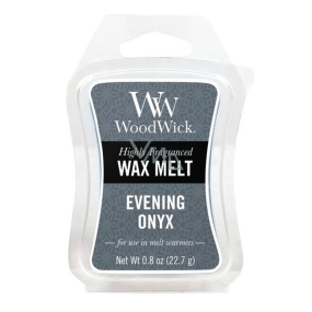 Woodwick Evening Onyx - Večerné Onyx vonný vosk do aromalampy 22.7 g
