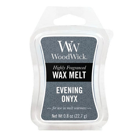 Woodwick Evening Onyx - Večerné Onyx vonný vosk do aromalampy 22.7 g
