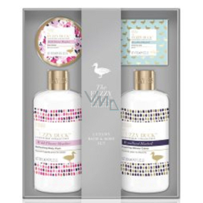 Baylis & Harding Lesné zvonček a Kvetinová lúka umývací gél 300 ml + sprchový krém 300 ml + toaletné mydlo 150 g + telové maslo 100 ml, kozmetická sada