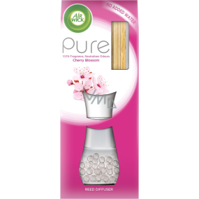 Air Wick Reed Diffuser Pure Cherry Blossom - Kvety čerešní vonné tyčinky osviežovač vzduchu 25 ml