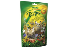 Tropifit Degu Plnohodnotné krmivo s doplnkom kôry a vetvičiek ovocných stromov pre osmákov 400 g