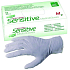 Vulkan Dona Sensitive Rukavice jednorazové, pudrované, latexové, vyšetrovacie, veľkosť M, box 100 kusov