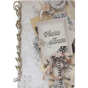 Ditipo Fotoalbum Retro rámček s mašličkou B4 24 x 34 cm