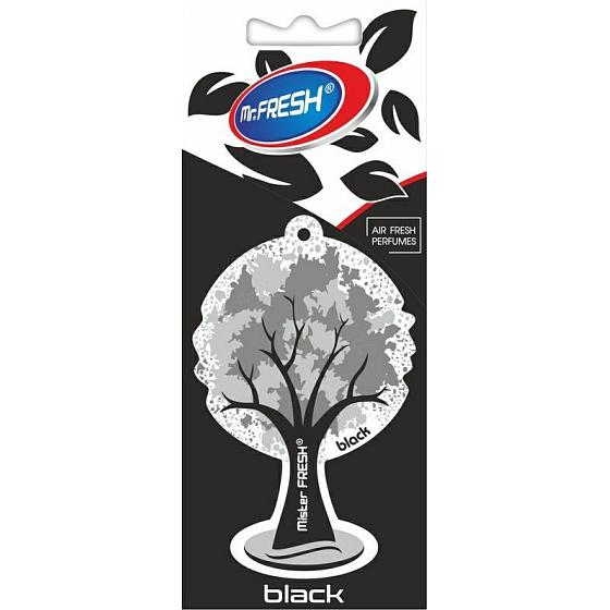 Mister Fresh Car Parfume Black osviežovač vzduchu závesný 1 kus