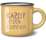 Nekupto Mini hrnček na kávu Každý deň s úsmevom 100 ml