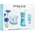 Payot Hydra24+ Creme Glacee hydratačný krém pre normálnu až suchú pleť 50 ml + Essence vyhladzujúca hydratačná podkladová voda 125 ml + Baume En Masque super hydratačná stimulačná maska 15 ml, kozmetická sada 2022
