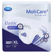 MoliCare Premium Elastic XL 140 - 175 cm 9 kvapiek inkontinenčné nohavičky pre ťažkú inkontinenciu 14 kusov