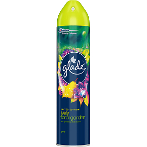 Glade Lively Floral Garden osviežovač vzduchu, vôňa sladkej hrušky a hyacintu, 300 ml 1914