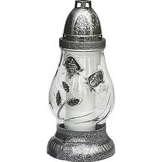 Rolchem Lampa sklenená Veľká 24 cm Z27