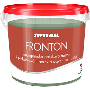 Fronton prášková farba do stavebných zmesí malt a betónov, 0551 zelená, 800 g