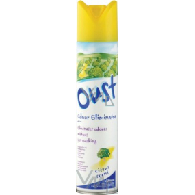 Oust Odour Eliminator Citrus Scent vôňa čistoty osviežovač vzduchu 300 ml