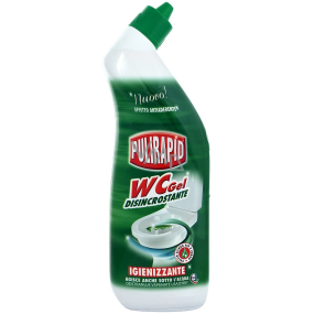 Pulirapid Wc gel čistiaci gélový prostriedok na toaletné misy s vôňou mora 750 ml