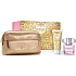 Versace Bright Crystal toaletná voda 90 ml + telové mlieko 100 ml + kabelka, darčeková sada pre ženy