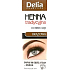 Delia Cosmetics Henna farba na obočie a riasy Hnedá 2 g