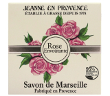 Jeanne en Provence Rose Envoutante - Podmanivá ruža tuhé toaletné mydlo 100 g