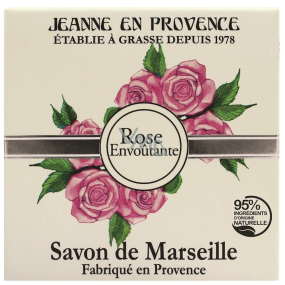 Jeanne en Provence Rose Envoutante - Podmanivá ruža tuhé toaletné mydlo 100 g