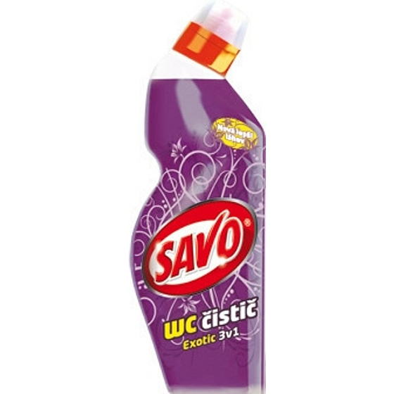 Savo Levanduľa 3v1 Wc gél tekutý čistič 750 ml